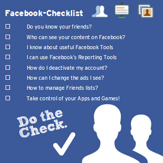 Facebook Checklist