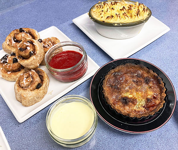 Students show off their Culinary Skills