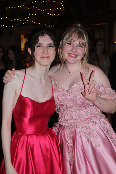 Students at the Prom
