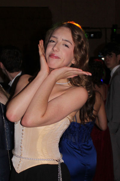 Students at the Prom