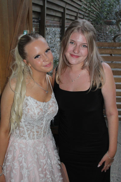 Students at the Prom